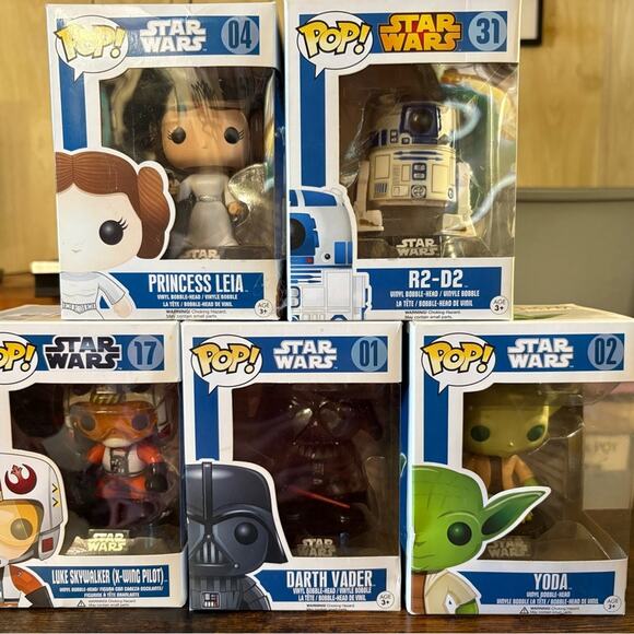 Funko Pop! Star Wars Figures Set - Multicolor - Picture 1 of 2